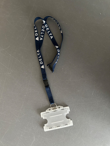 Delta airlines lanyard - airlines, airline