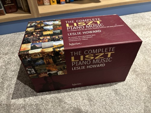 The complete liszt - liszt, piano