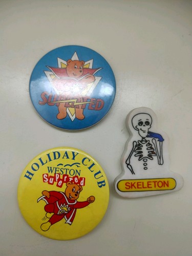 Vintage 1980 superted - 1980's, pin