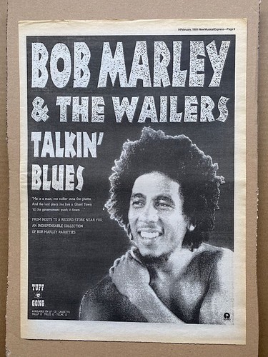 Bob marley talkin blues poster - bob,