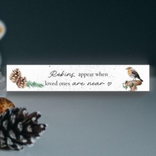 Robins Appear When Loved Ones