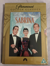 SABRINA AUDREY HEPBURN HUMPHREY BOGART PARAMOUNT GOLDEN CLASSICS DVD NEW SEALED