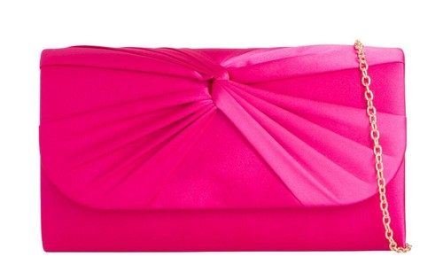 Women satin pleated evening - satin,