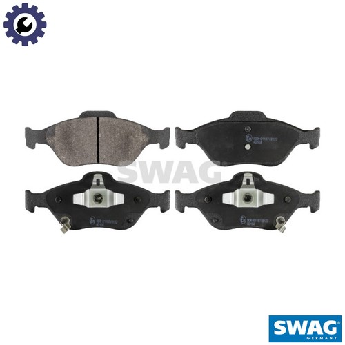 Brake pad set disc - set,