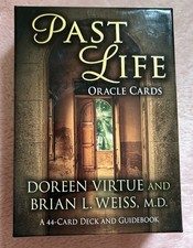 Past Life Oracle Cards - Doreen Virtue & Brian L Weiss 44 Card Deck & Guidebook