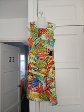 Lovely FRANK LYMAN Stretch Dress - UK 16 - Cruise - Party -