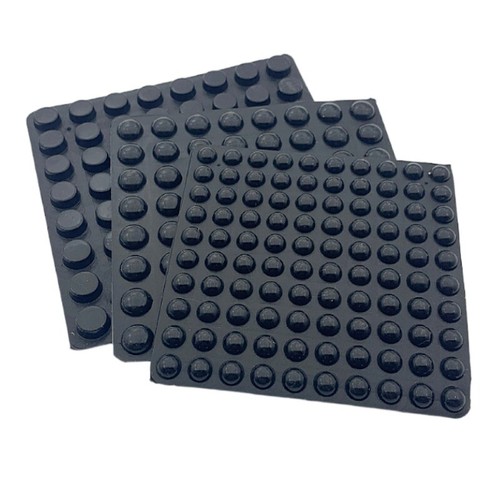 Black self adhesive rubber - black, self-adhesive