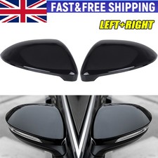 Gloss black wing mirror - 2x,