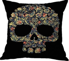 Patterned Hollow Skull - Multi