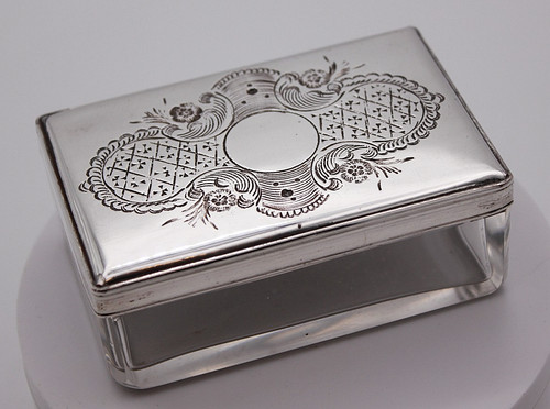 Silver plated victorian vanity - victorian,