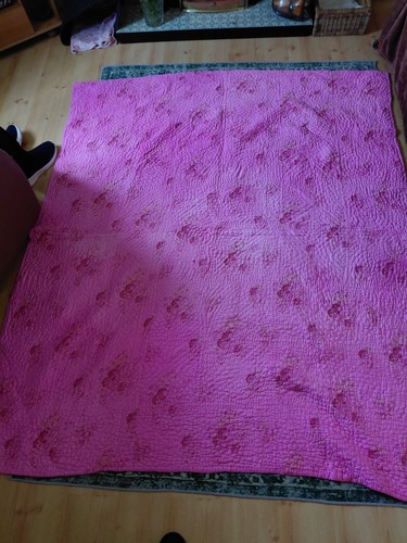 Vintage bed eiderdown - vintage,