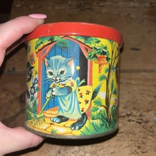 Blue Bird Confectionery Children's Sweet Tin 1960s Vintage, England