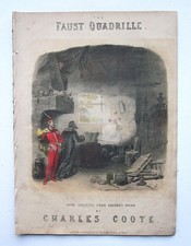 1865 Faust Quadrille Antique