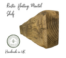 Rustic Wooden Mantel Beam 6x4