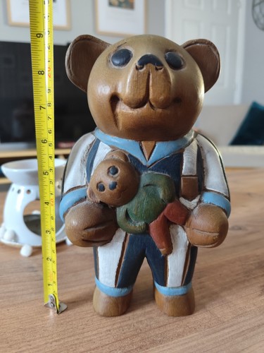 Vintage hand carved and - hand-carved,