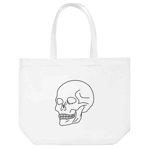 Simple skull line shopping - 'simple,