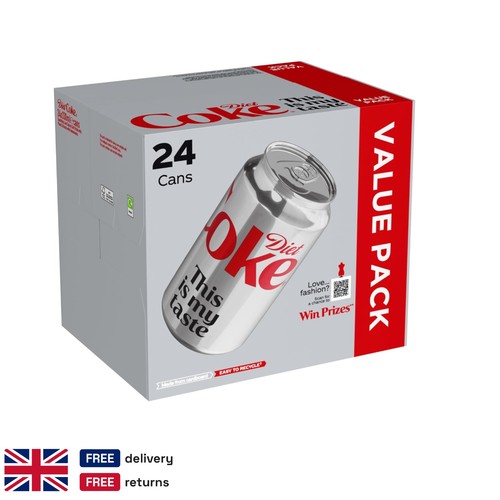 Diet coke pack 330ml - 330ml, cans