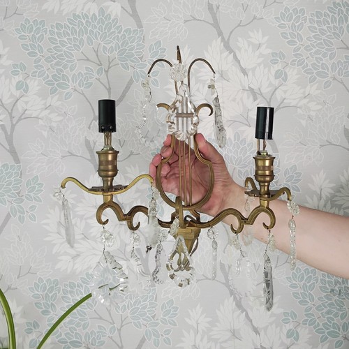 Vtg lyre violin shaped cast - ,