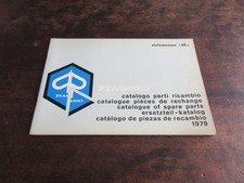 Vespa Piaggoo Si 1979 Parts Catalog Spare Parts Catalogo Parti Ricambio