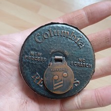 Columbia Records Magic Notes Velvet Record Cleaner  1920s Gramophone