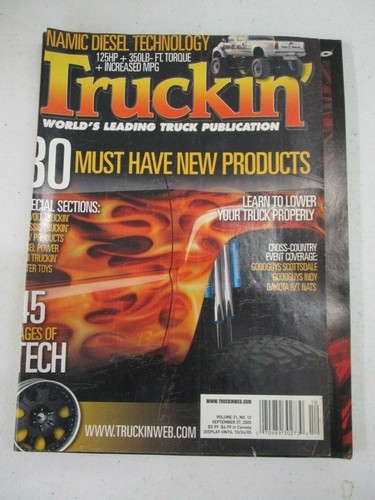 Truckin magazine october 2005 - truckin',