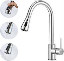 Kitchen Tap Pull Down Sprayer Hot Cold Water Swivel Sink Mixer Spout Faucet S...