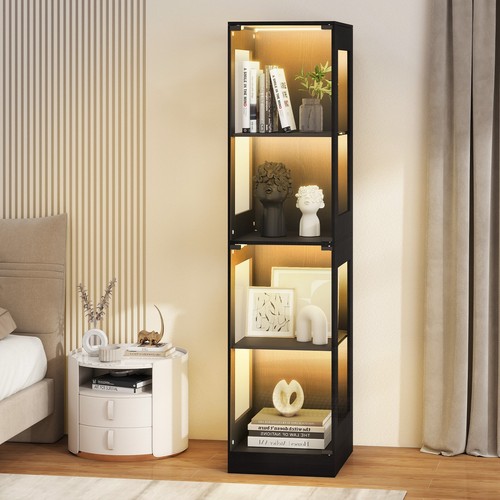 Tall display cabinet led - display,
