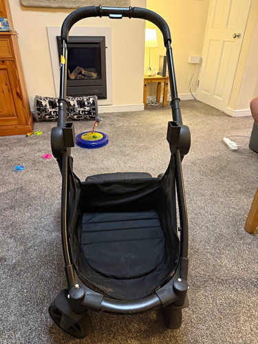 Mothercare black travel system - black,