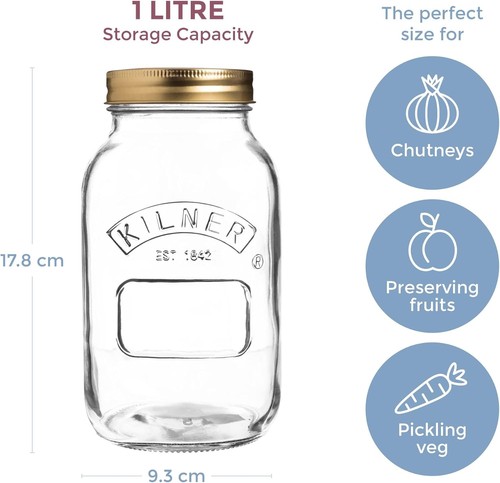 Kilner preserve jar - preserve,