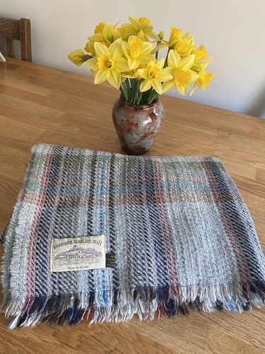 Vintage welsh blanket throw - vintage,