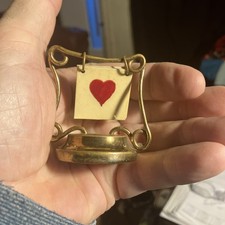 Vintage / antique / retro card game / suits / whist / bridge / trumps marker