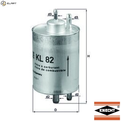 Fuel filter for - filter,