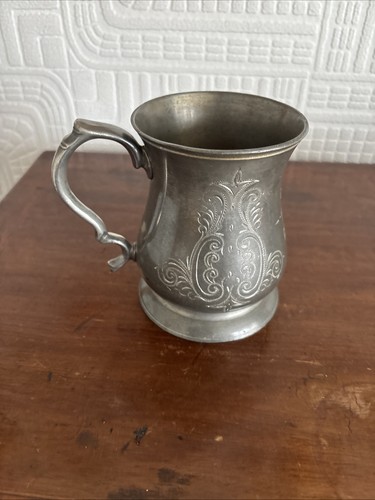 Vintage period pewter - vintage, pint
