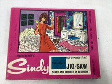 Vintage 1960s Sindy  bedroom Jigsaw Puzzle Waddingtons (pedigree Doll)