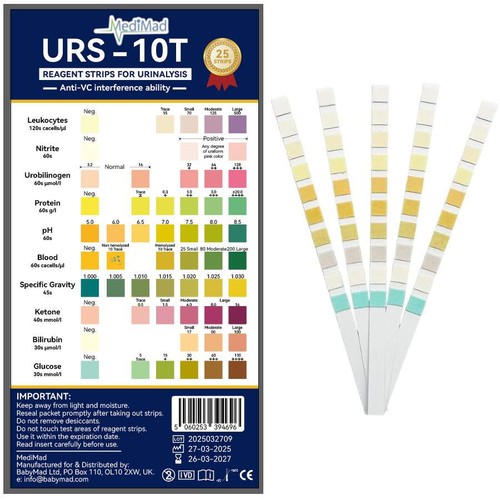 Urine test strips 10 - strips,