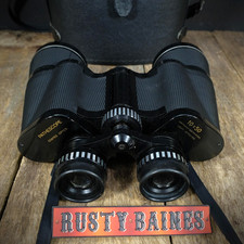 Pathescope Vintage 10x50 Binoculars in Case