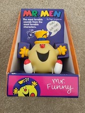 Mr Men Little Mr Funny Talking Plastic Toy Rare 90s Collectable 