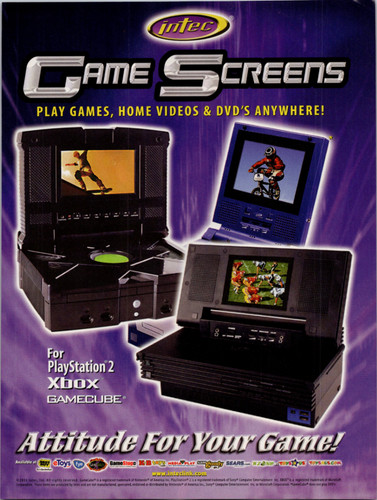 Intec game screens - screens, 2003