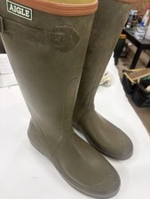 Gents AIGLE Green Wellingtons