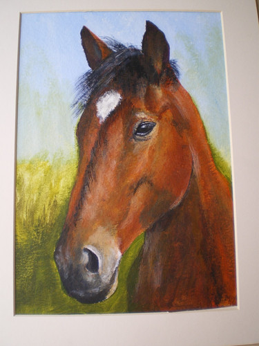 Original mounted acrylic - mounted,,