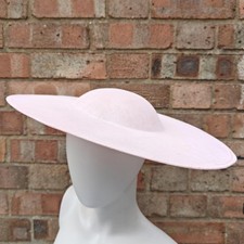 baby pink large wide brim