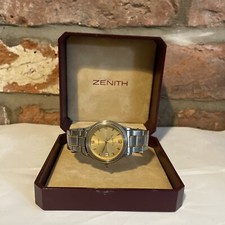 Modern Large Face Zenith Espada , Mens Watch. Fully Working With New Movement .