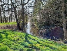 Photo 6x4 The moat at Ulverscroft Priory Copt Oak A part of the moat whic c2022