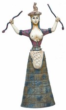 Ancient Cretan Minoan Snake