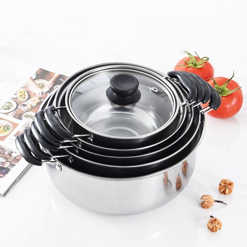 Stainless steel saucepan - stainless,