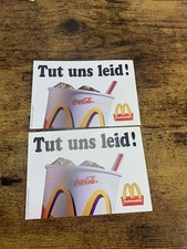 LOT 2 Vintage 2001 McDonalds