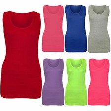2 PACK LADIES VEST WOMENS