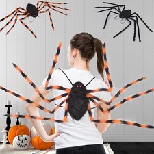 Halloween Spider Fancy Dress Candy Props With Strap Spider Wing Party Decoration