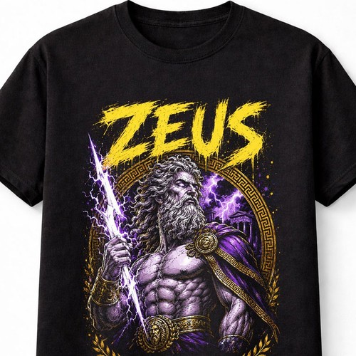 Zeus thunder god - zeus,