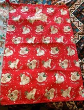 Cath Kidston Large Christmas Father Christmas Kitsch Sack Retro